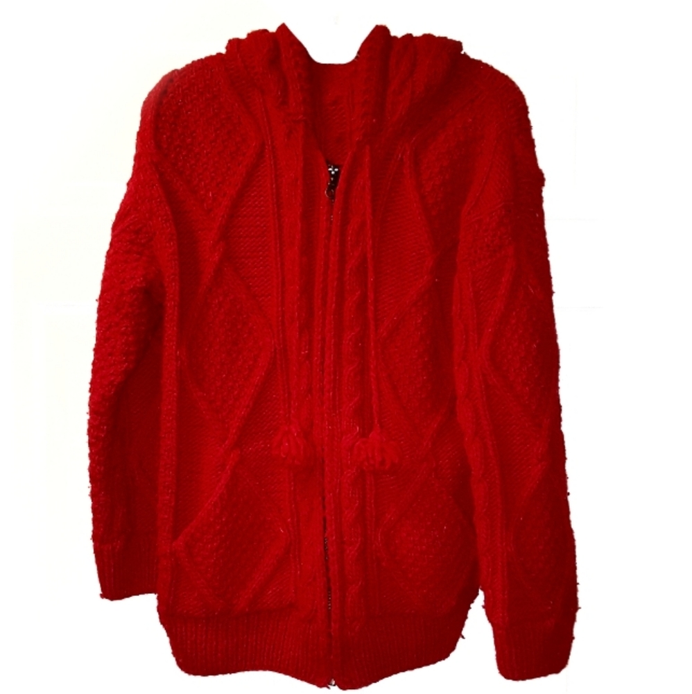 ●SALE●Red knitted Sweater